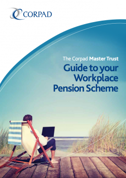 Corpad Master Trust Pension Scheme Guide