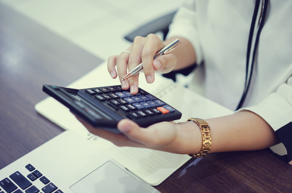 Person doing payroll