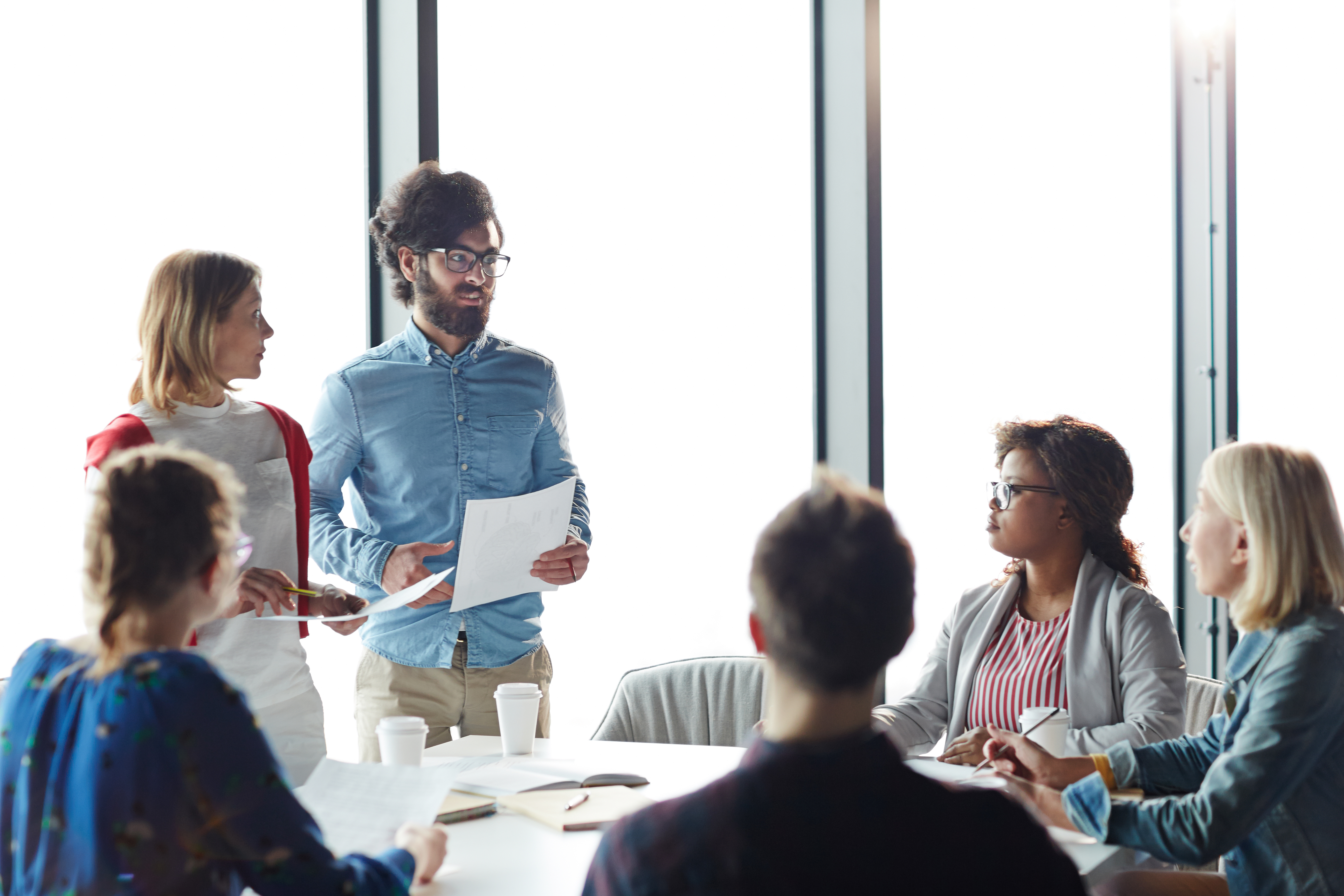 Managers undergo training for mental health in the workplace